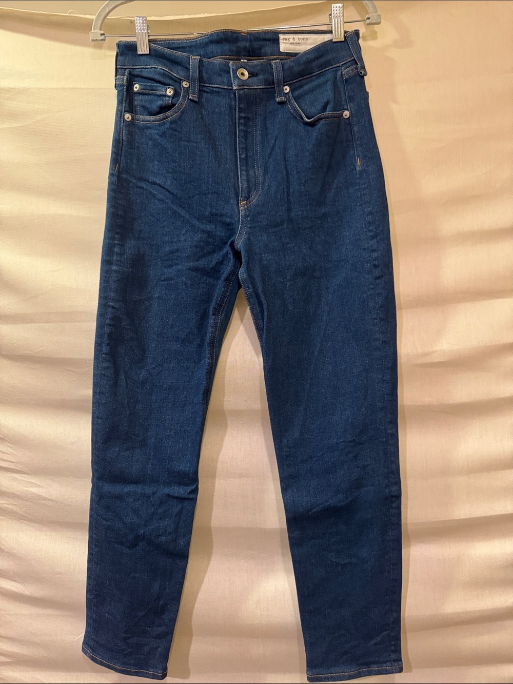 rag & bone Nina High-Rise Ankle Cigarette Jeans Size 27